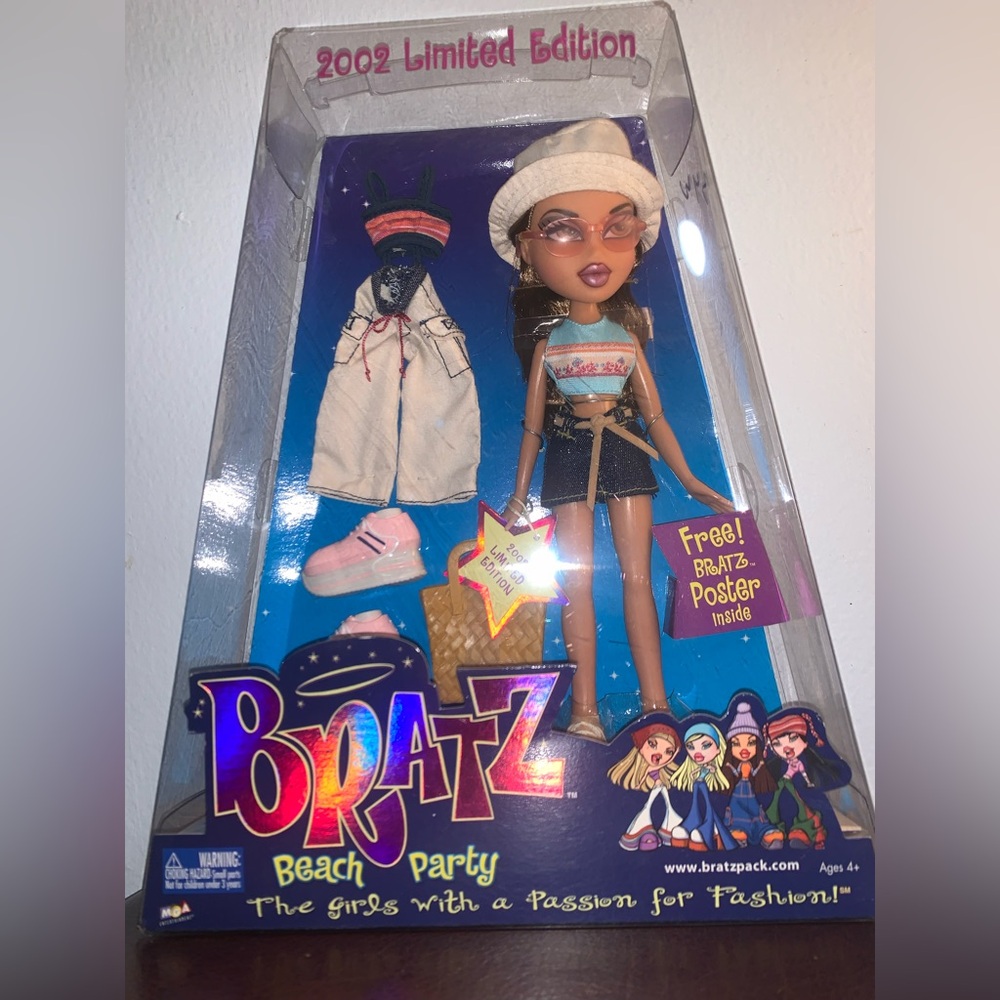 Bratz 2002 Limited Edition Beach Party Yasmin Doll